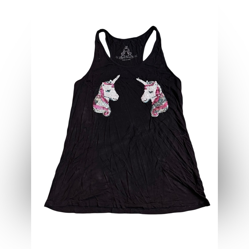 BEAR DANCE, unicorn tank, small